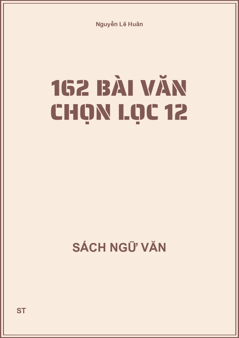 162 bài văn chọn lọc 12