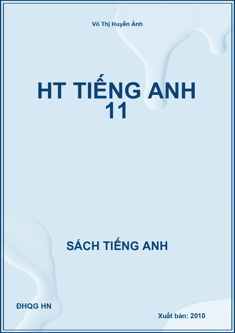 HT Tiếng Anh 11