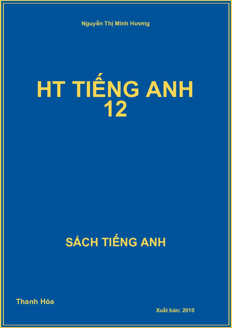HT Tiếng Anh 12