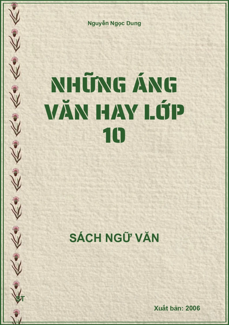 Những áng văn hay Lớp 10