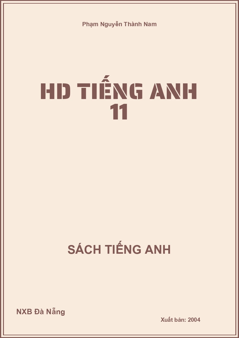 HD Tiếng Anh 11