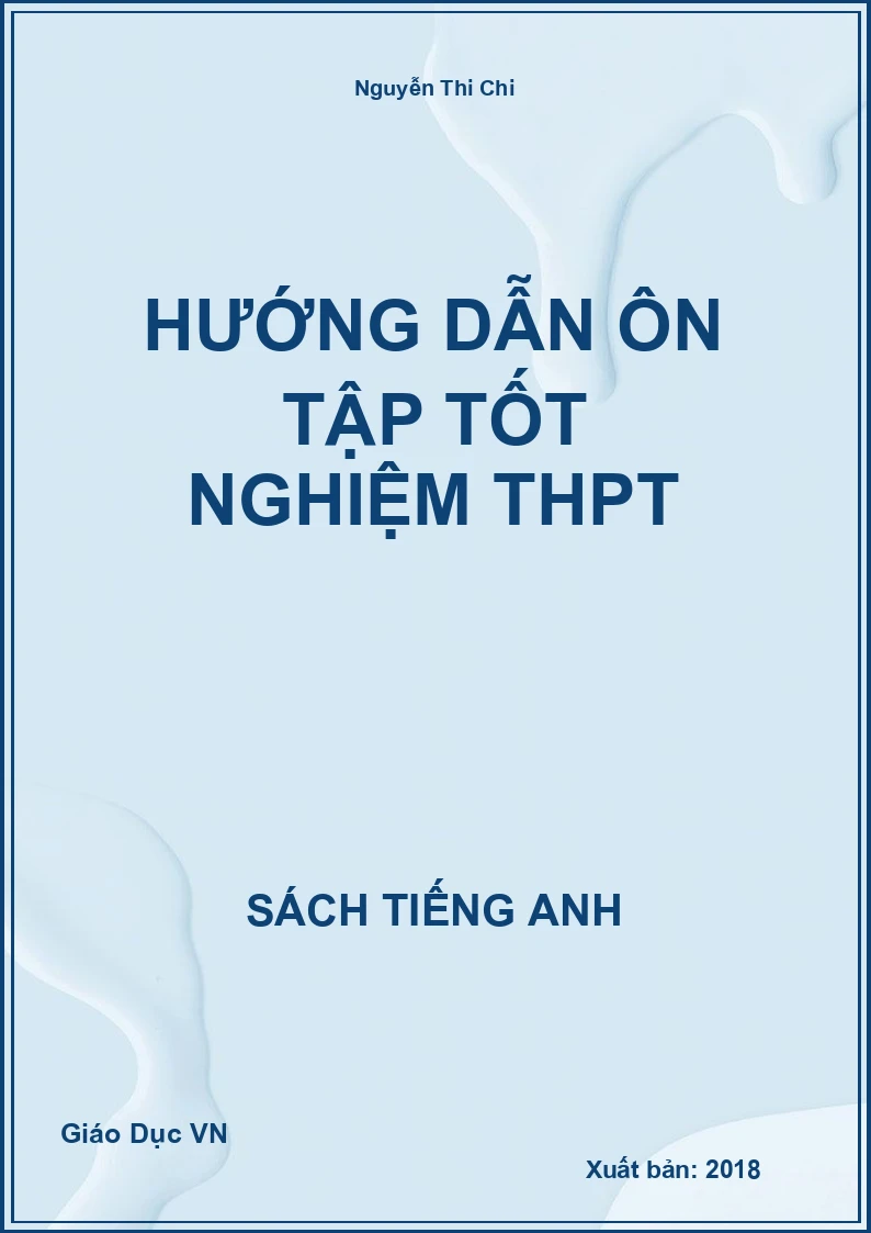 Hướng dẫn ôn tập tốt nghiệm THPT