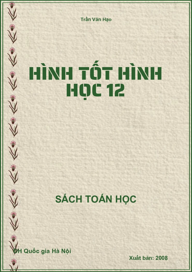 Hình tốt Hình học 12