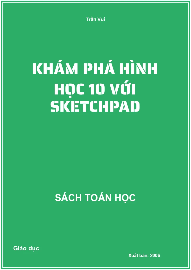 Khám phá hình học 10 với Sketchpad