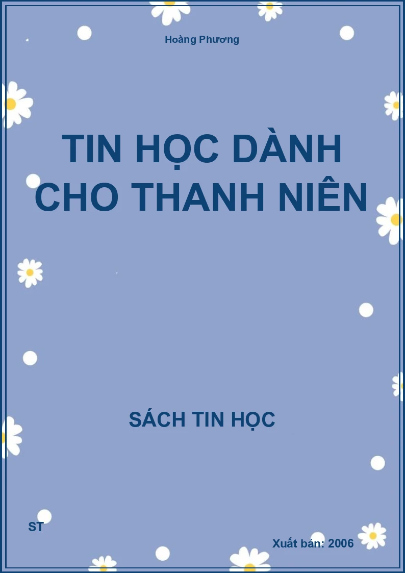 Tin học dành cho thanh niên