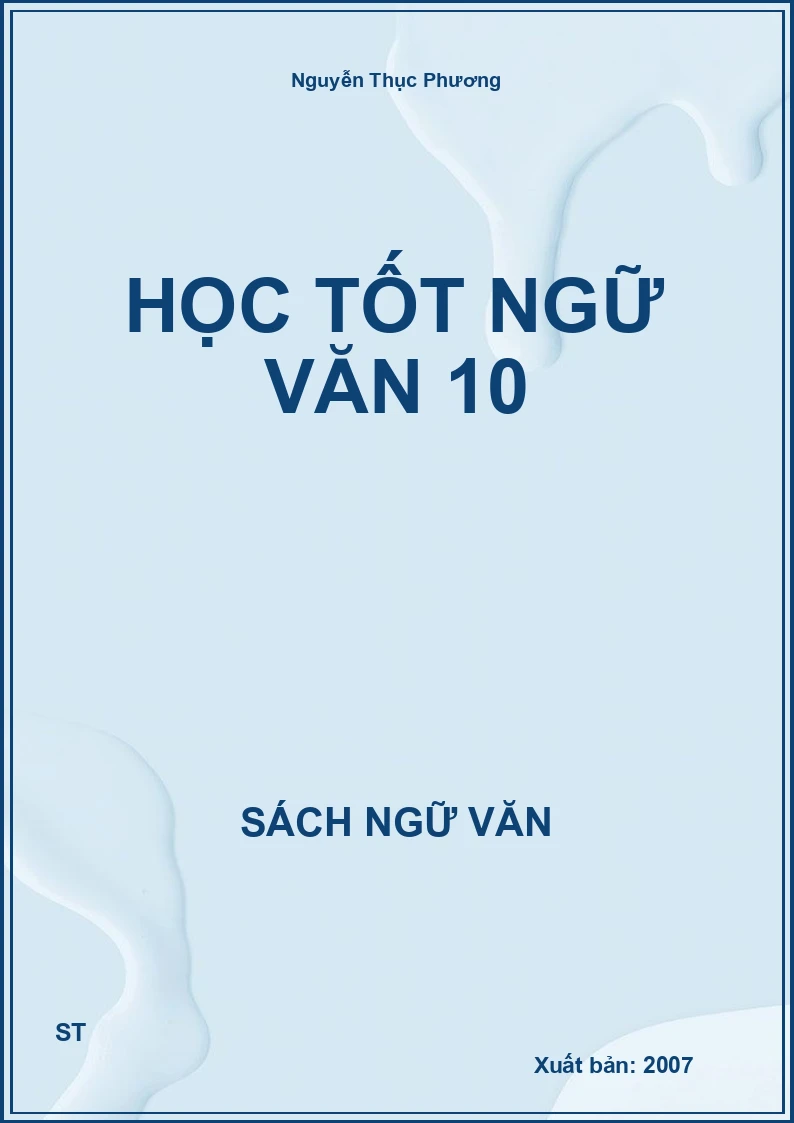 Học tốt Ngữ văn 10
