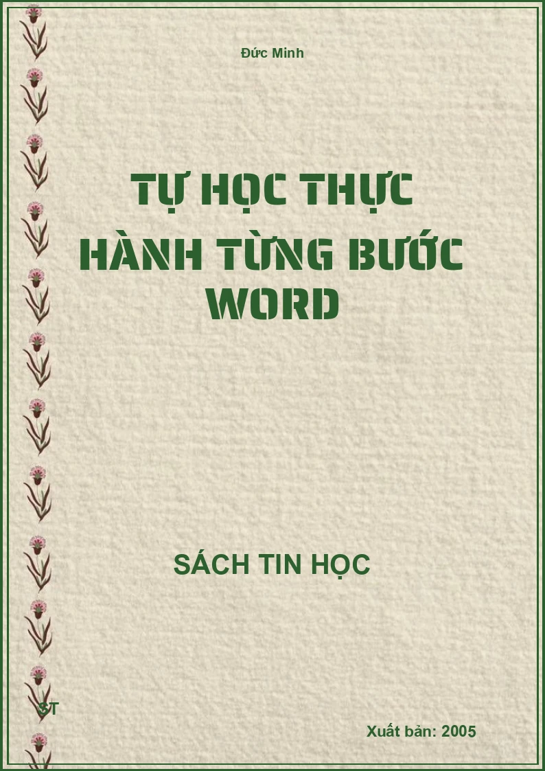 Tự học thực hành từng bước Word