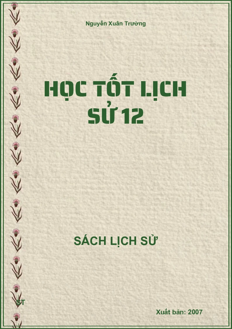 Học tốt lịch sử 12