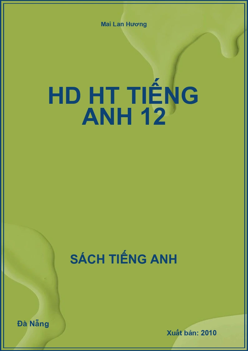 HD HT Tiếng Anh 12