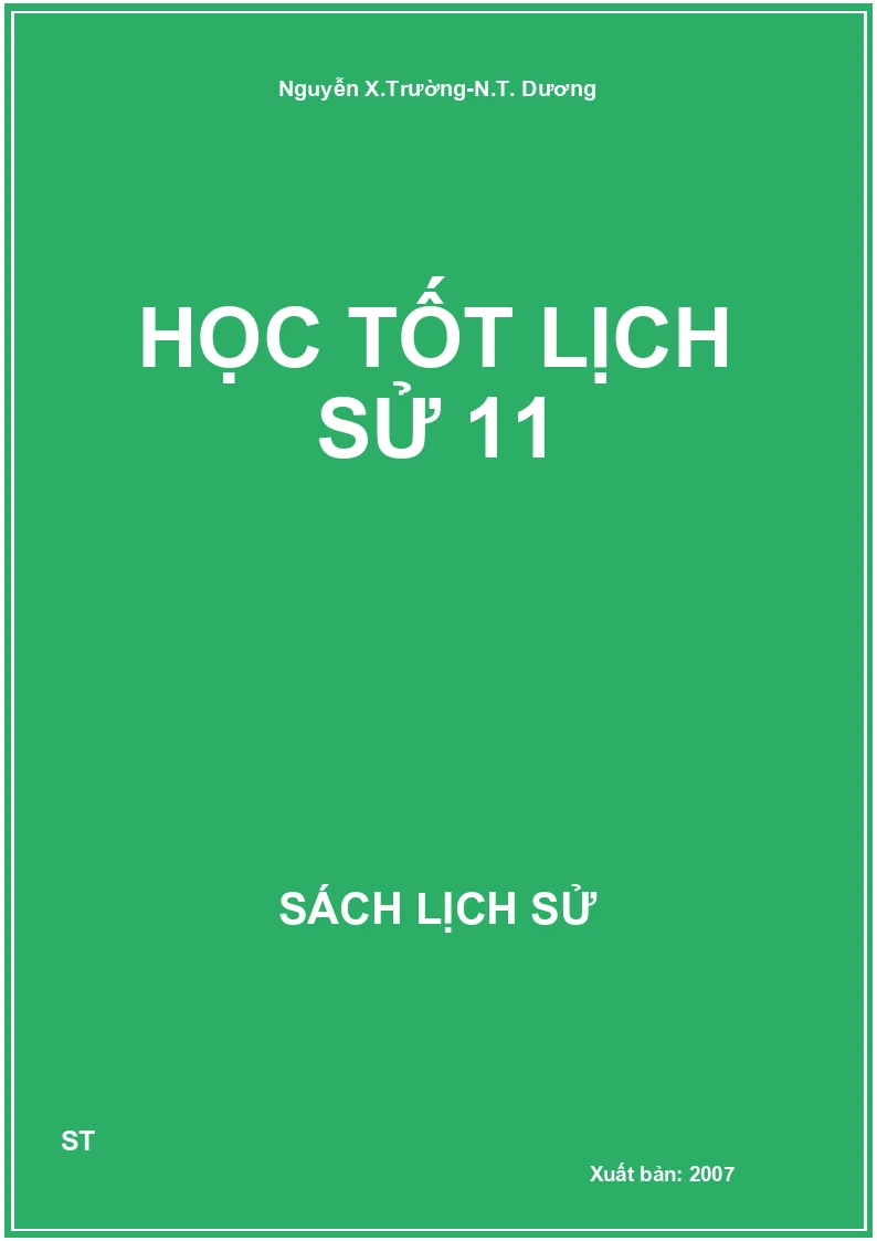 Học tốt lịch sử 11