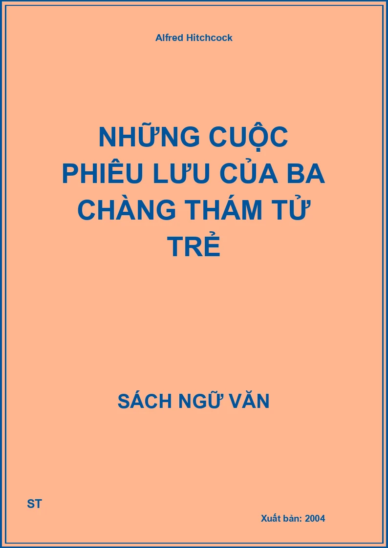 Những cuộc phiêu lưu của ba chàng thám tử trẻ