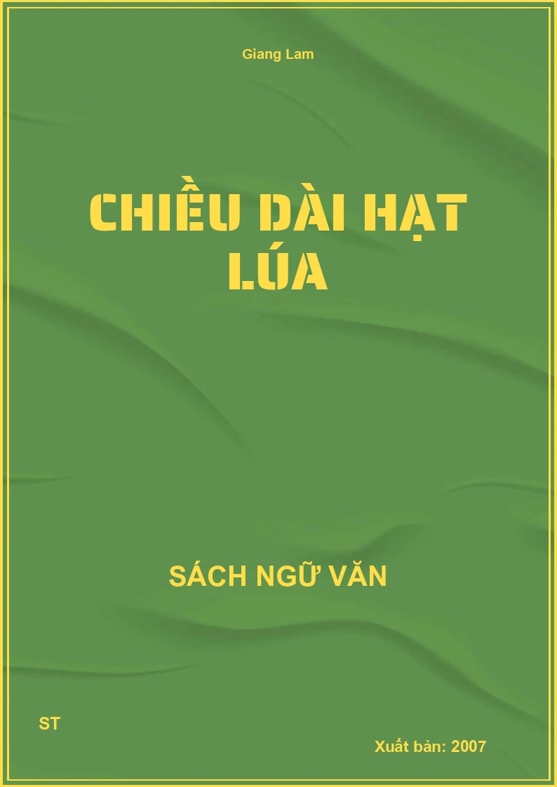 Chiều dài hạt lúa