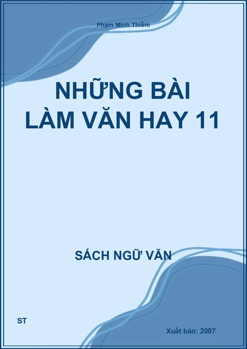Những bài làm văn hay 11