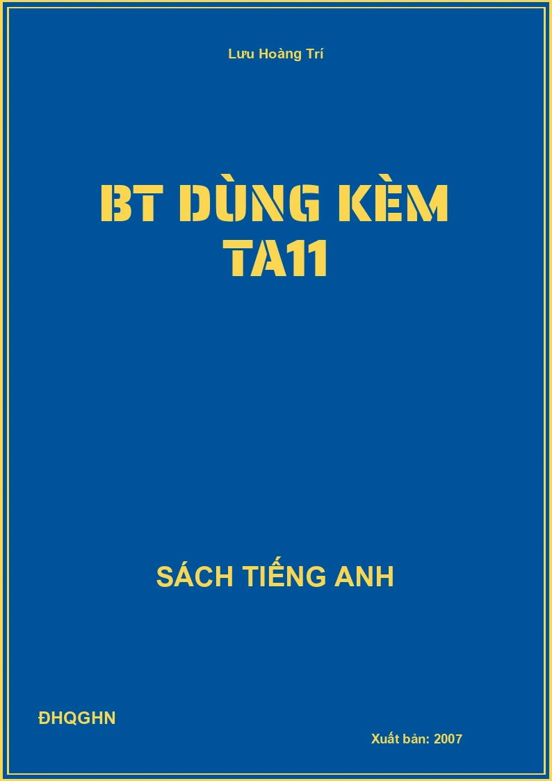 BT dùng kèm TA11