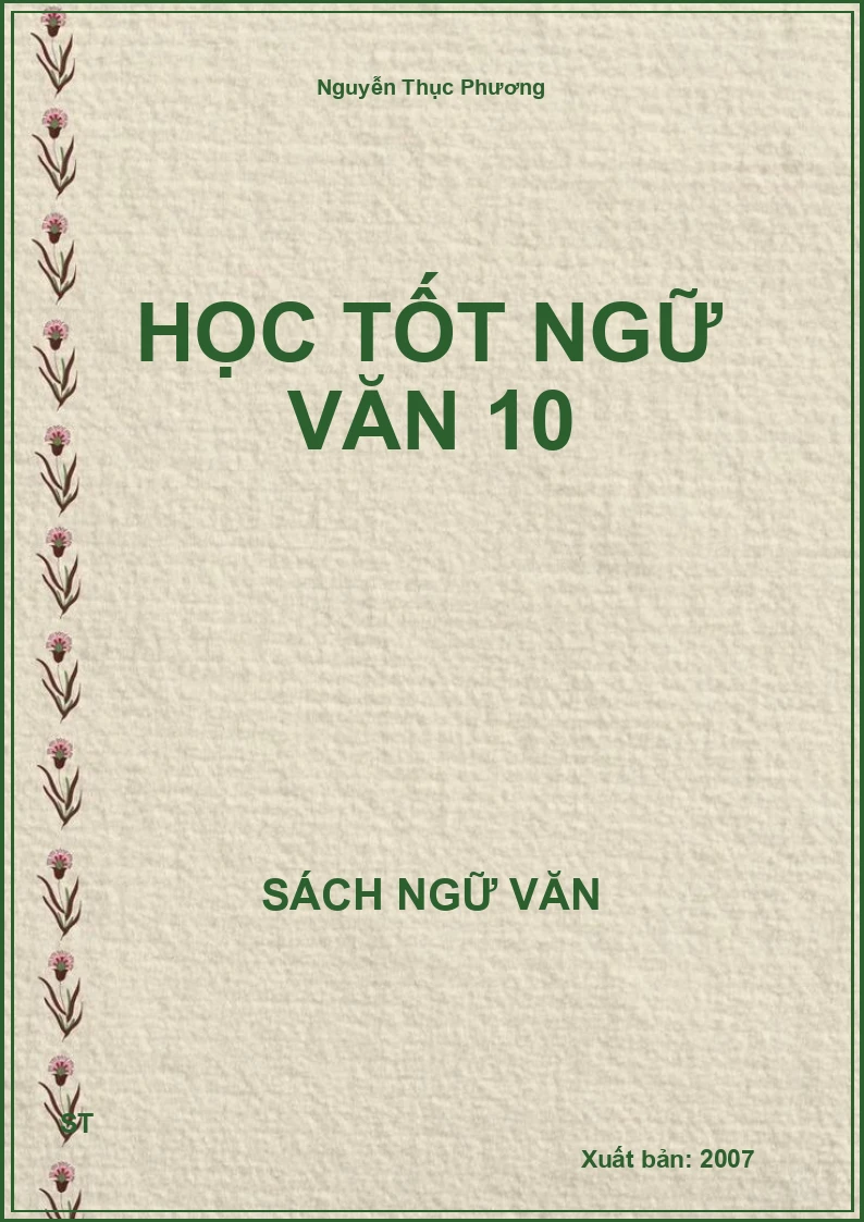 Học tốt Ngữ văn 10