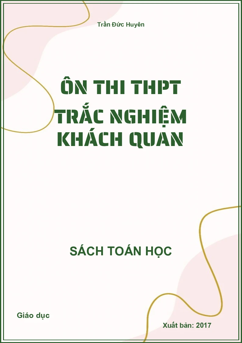 Ôn thi THPT trắc nghiệm khách quan