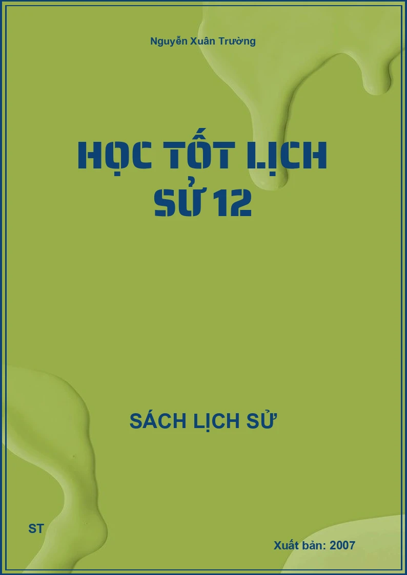 Học tốt lịch sử 12