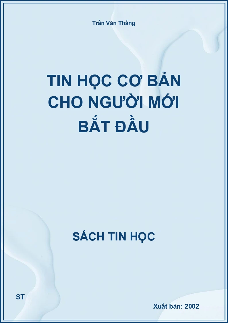 Tin học cơ bản cho người mới bắt đầu