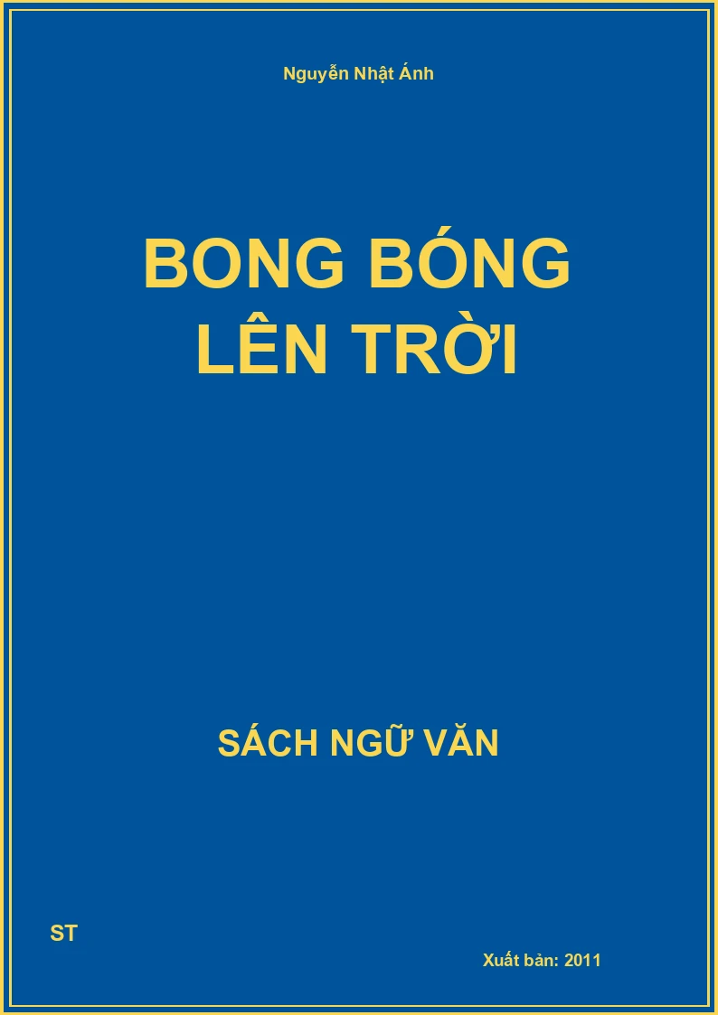 Bong bóng lên trời