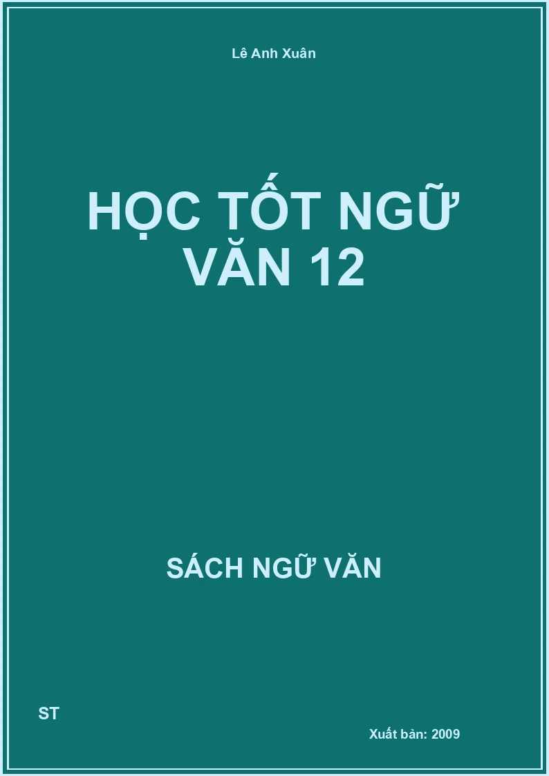 Học tốt Ngữ văn 12