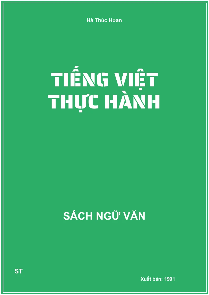Tiếng Việt thực hành
