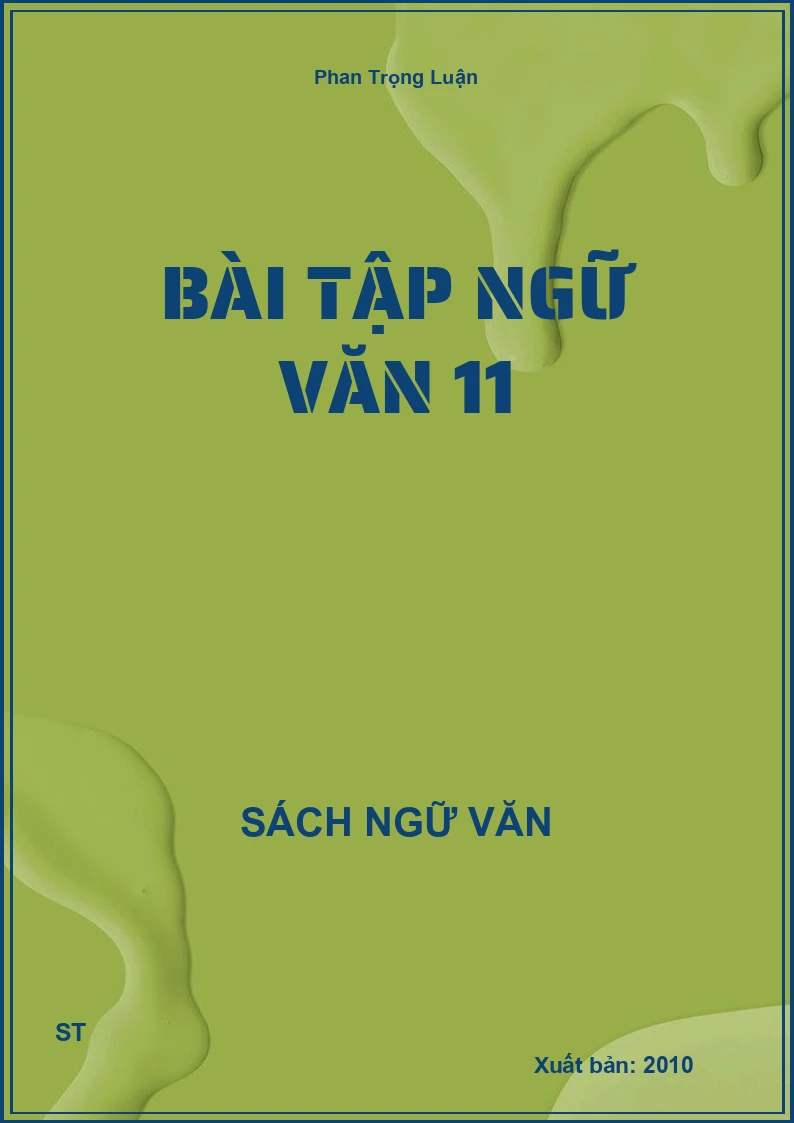 Bài tập Ngữ Văn 11