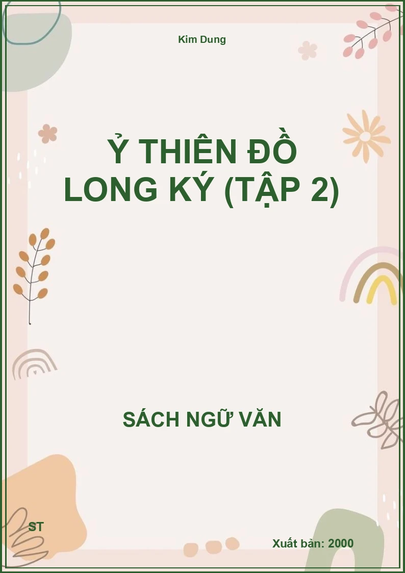 Ỷ thiên đồ long ký (Tập 2)