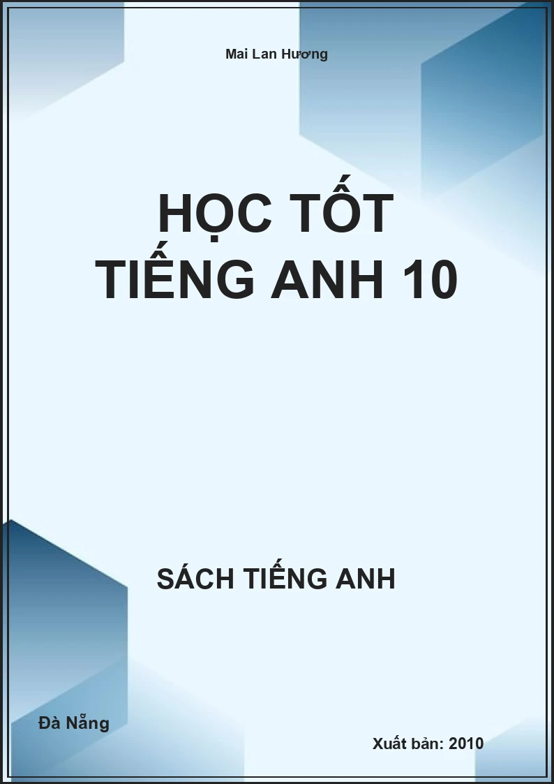 Học tốt Tiếng Anh 10
