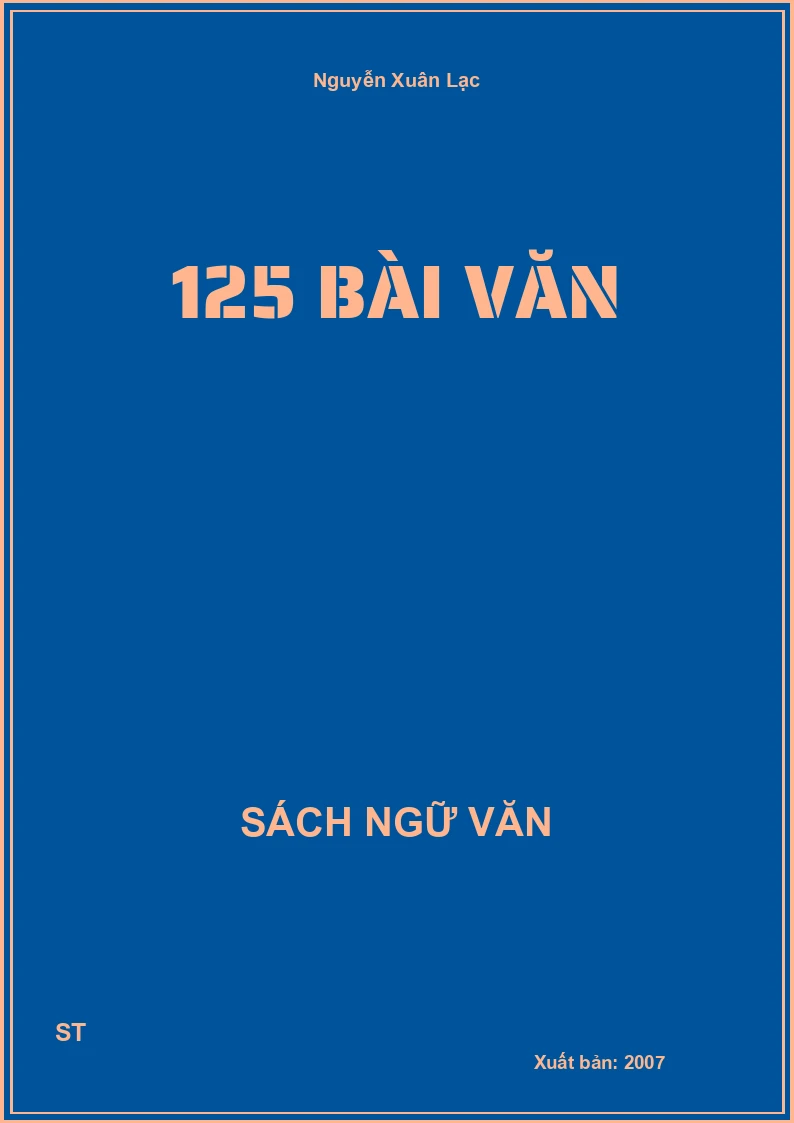 125 bài văn