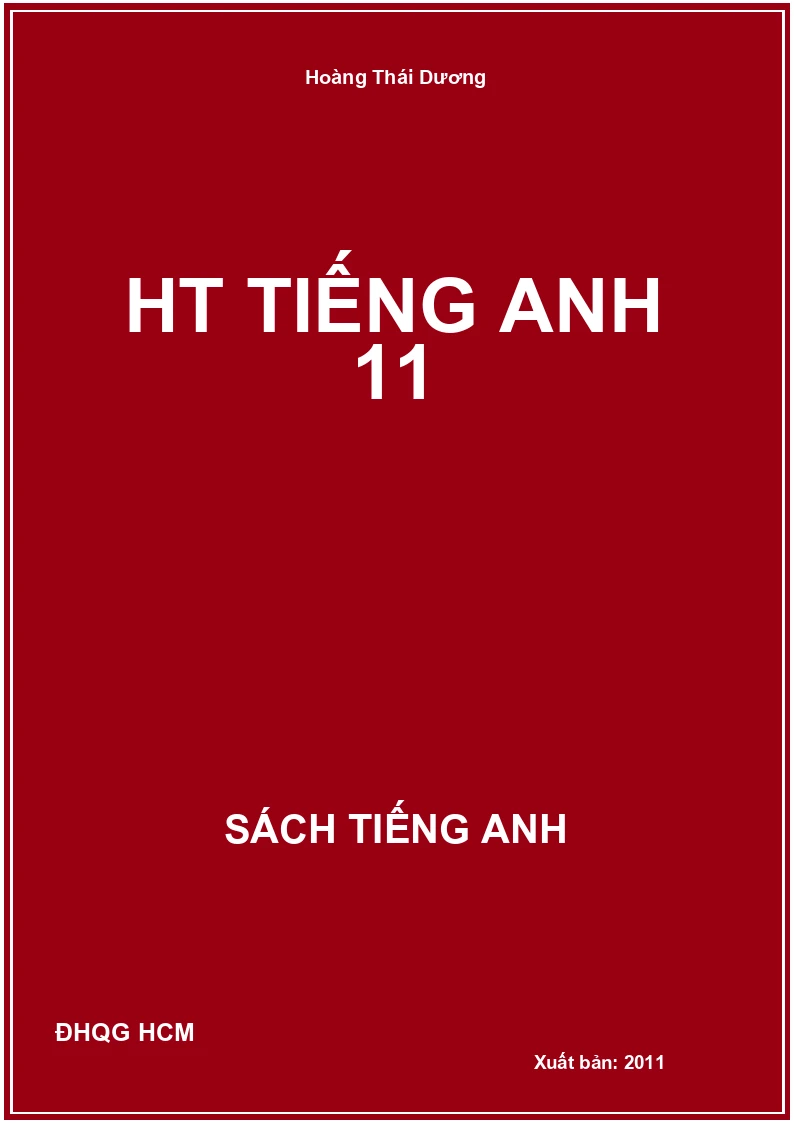 HT Tiếng Anh 11