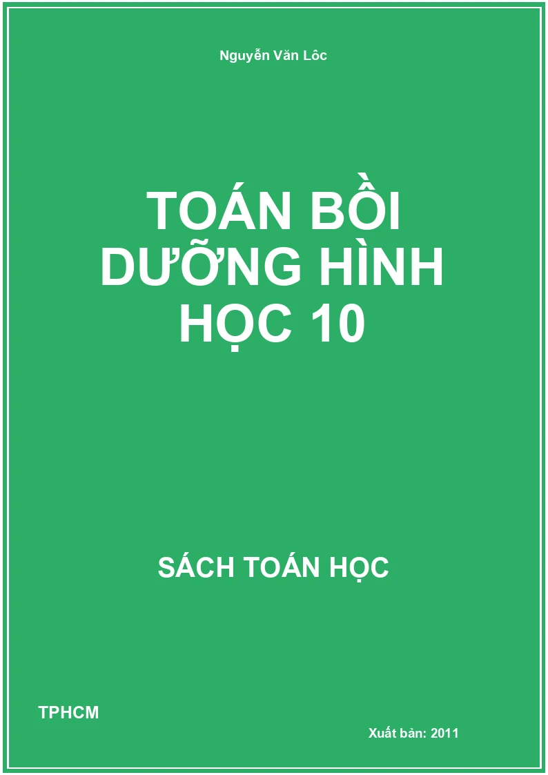 Toán bồi dưỡng hình học 10