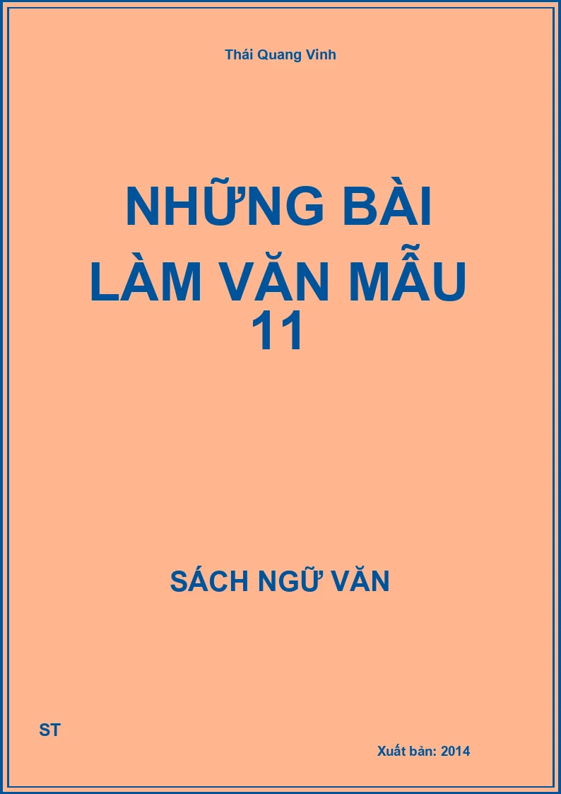 Những bài làm văn mẫu 11