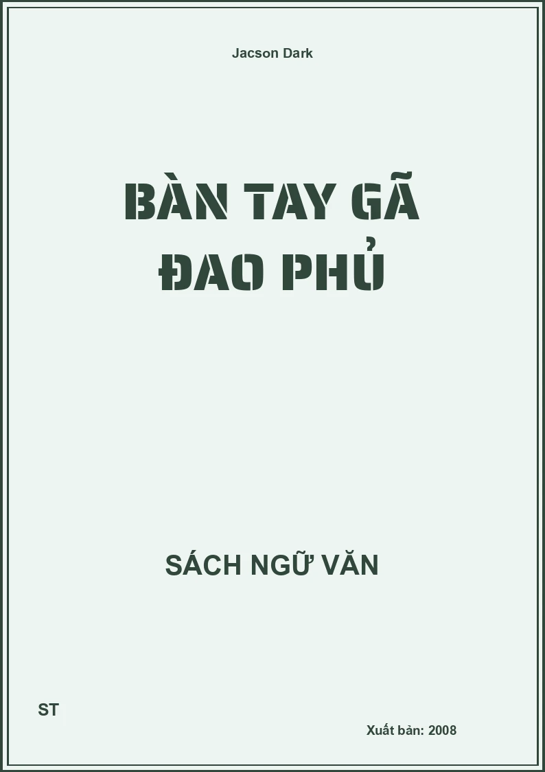 Bàn tay gã đao phủ