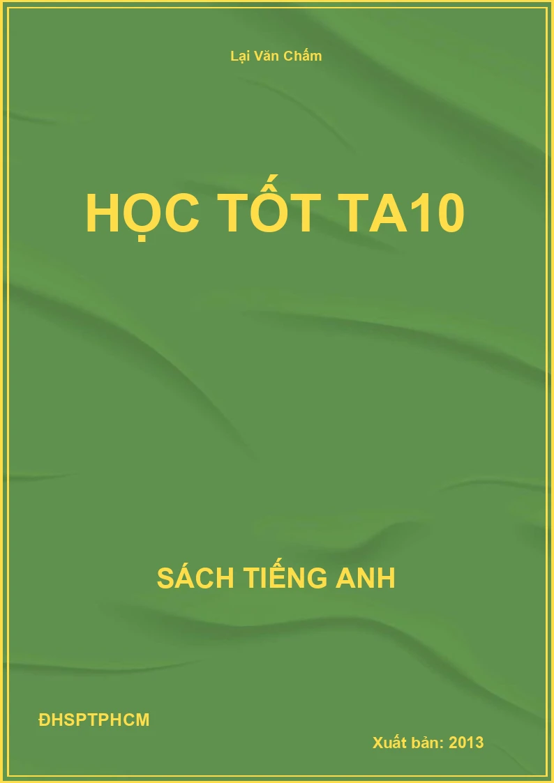 Học tốt TA10