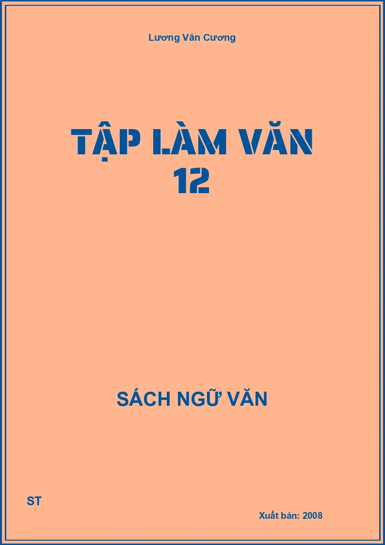 Tập làm văn 12