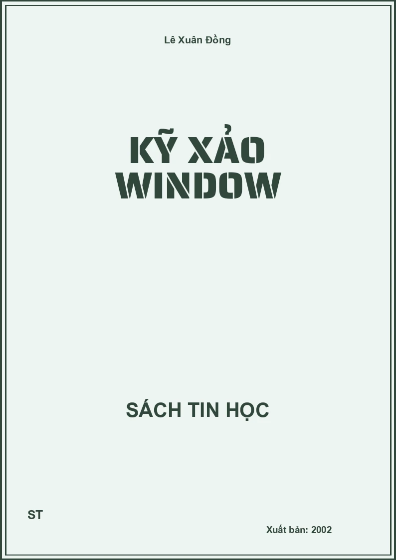 Kỹ xảo Window