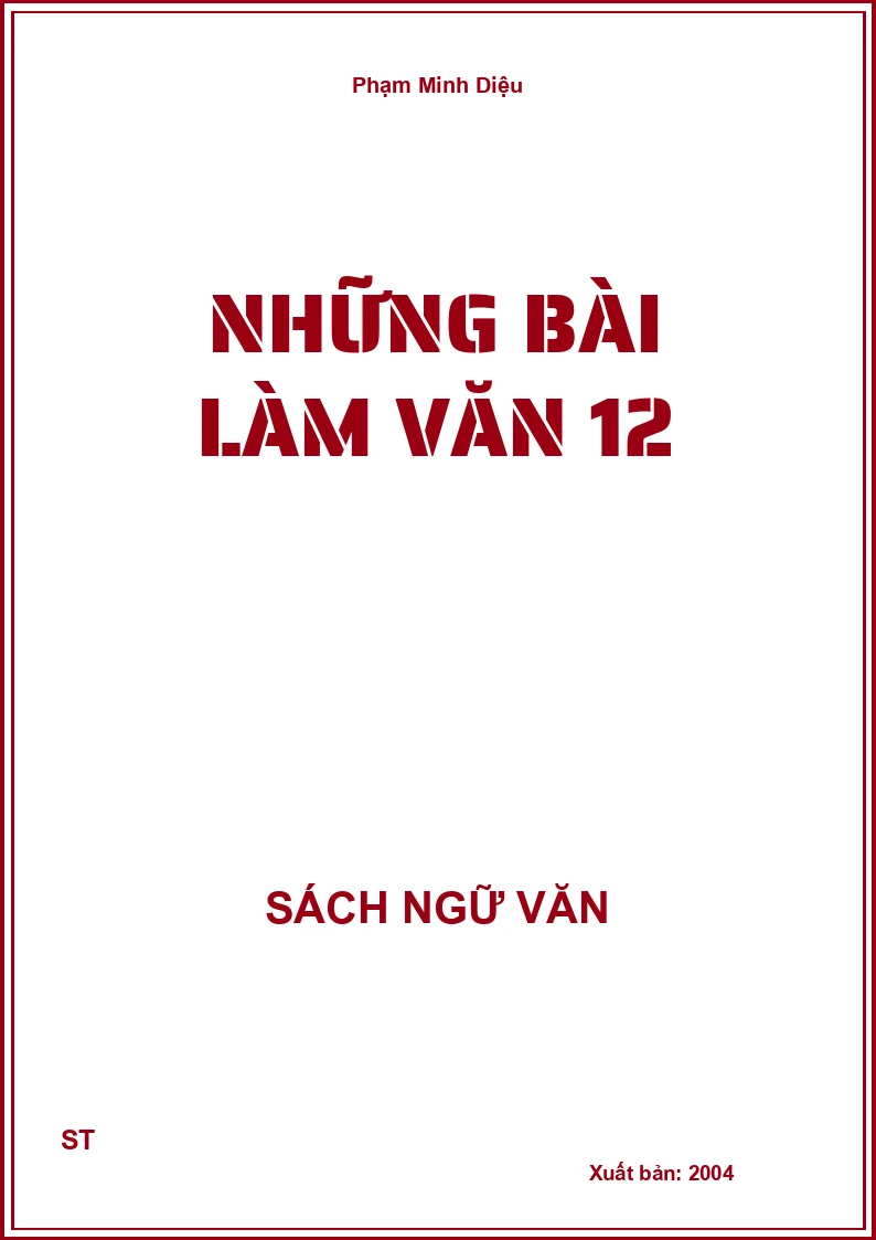 Những bài làm văn 12