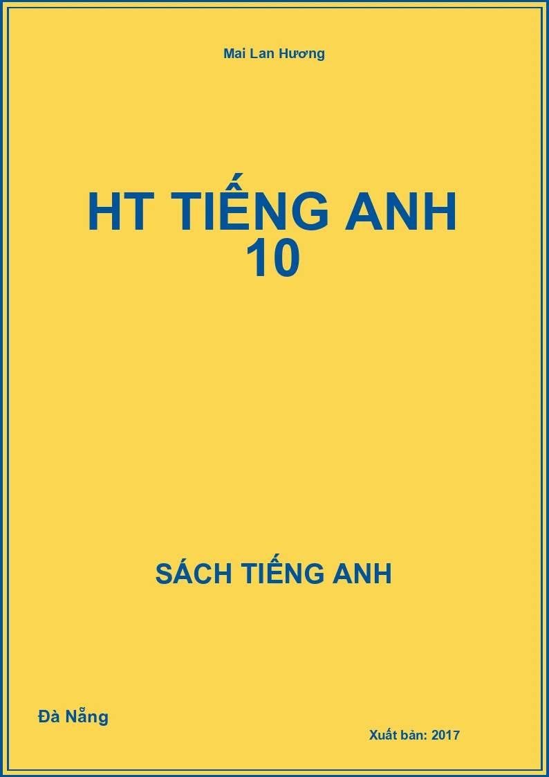 HT Tiếng Anh 10
