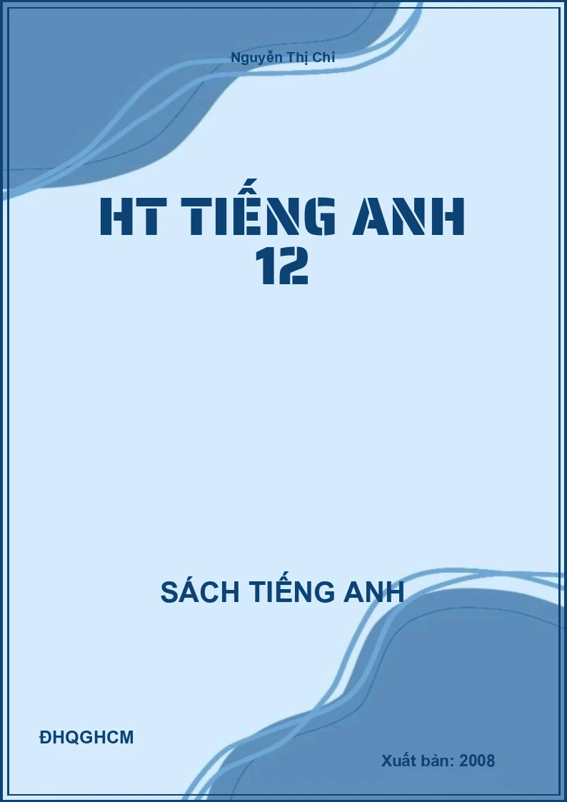 HT Tiếng Anh 12
