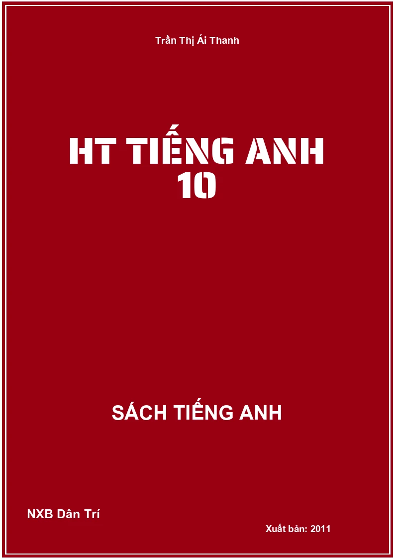 HT Tiếng Anh 10