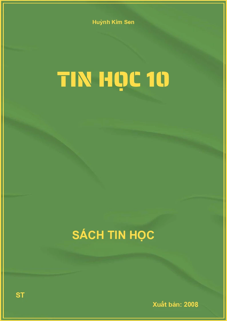 Tin Học 10