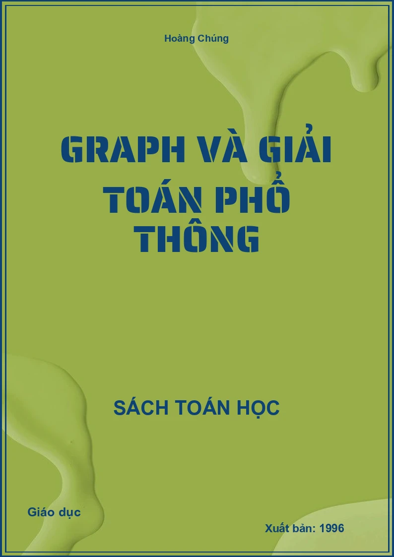 Graph và giải toán phổ thông