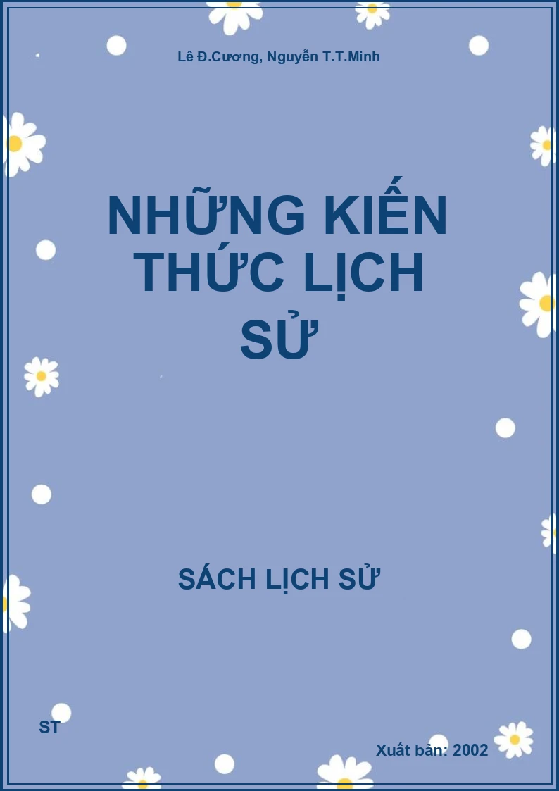 Những kiến thức lịch sử