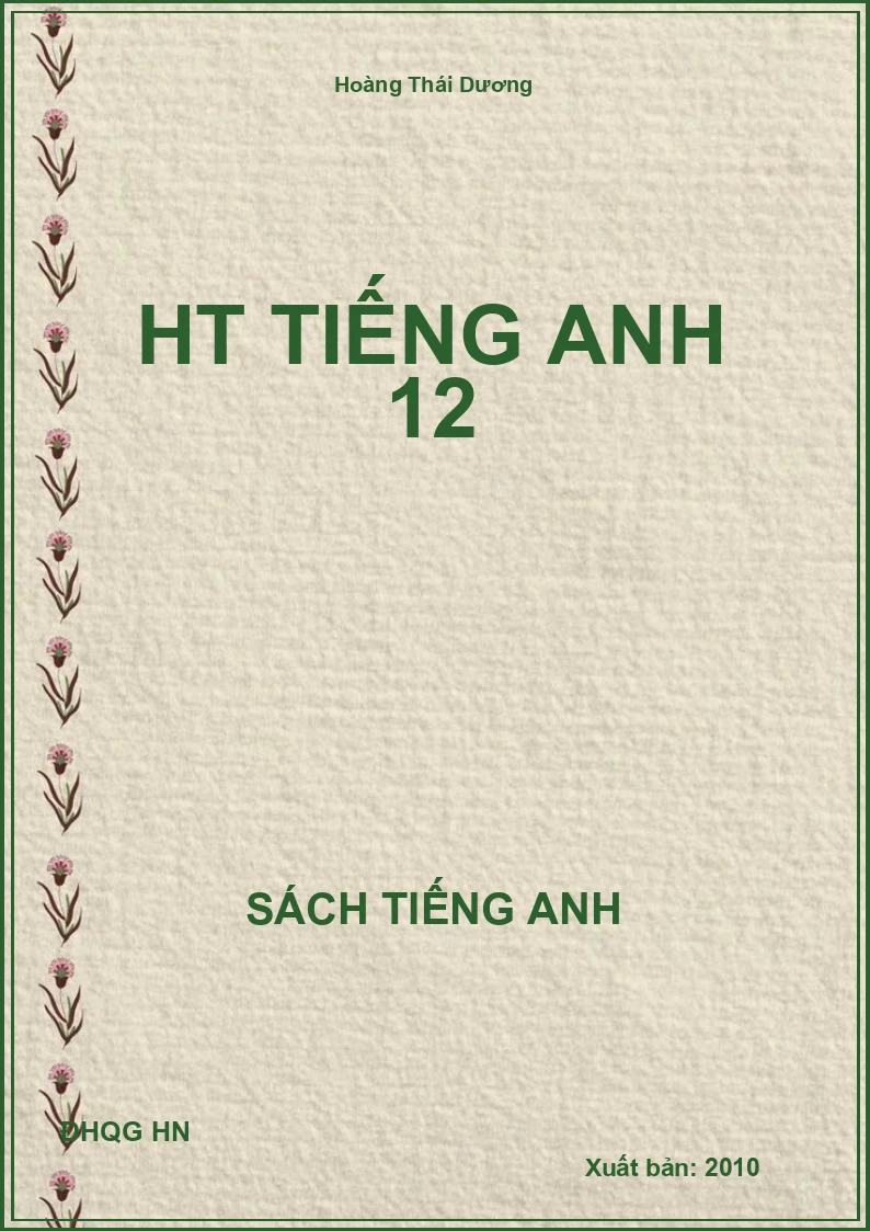 HT Tiếng Anh 12