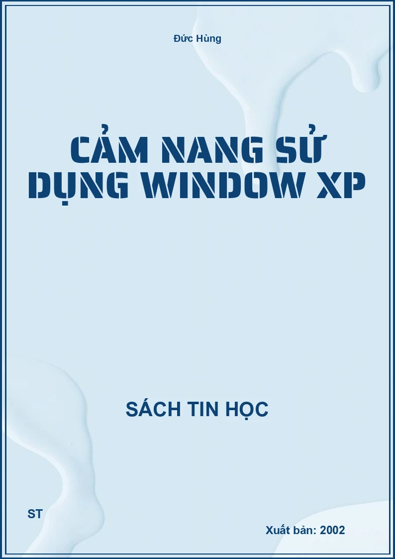 Cảm nang sử dụng Window XP