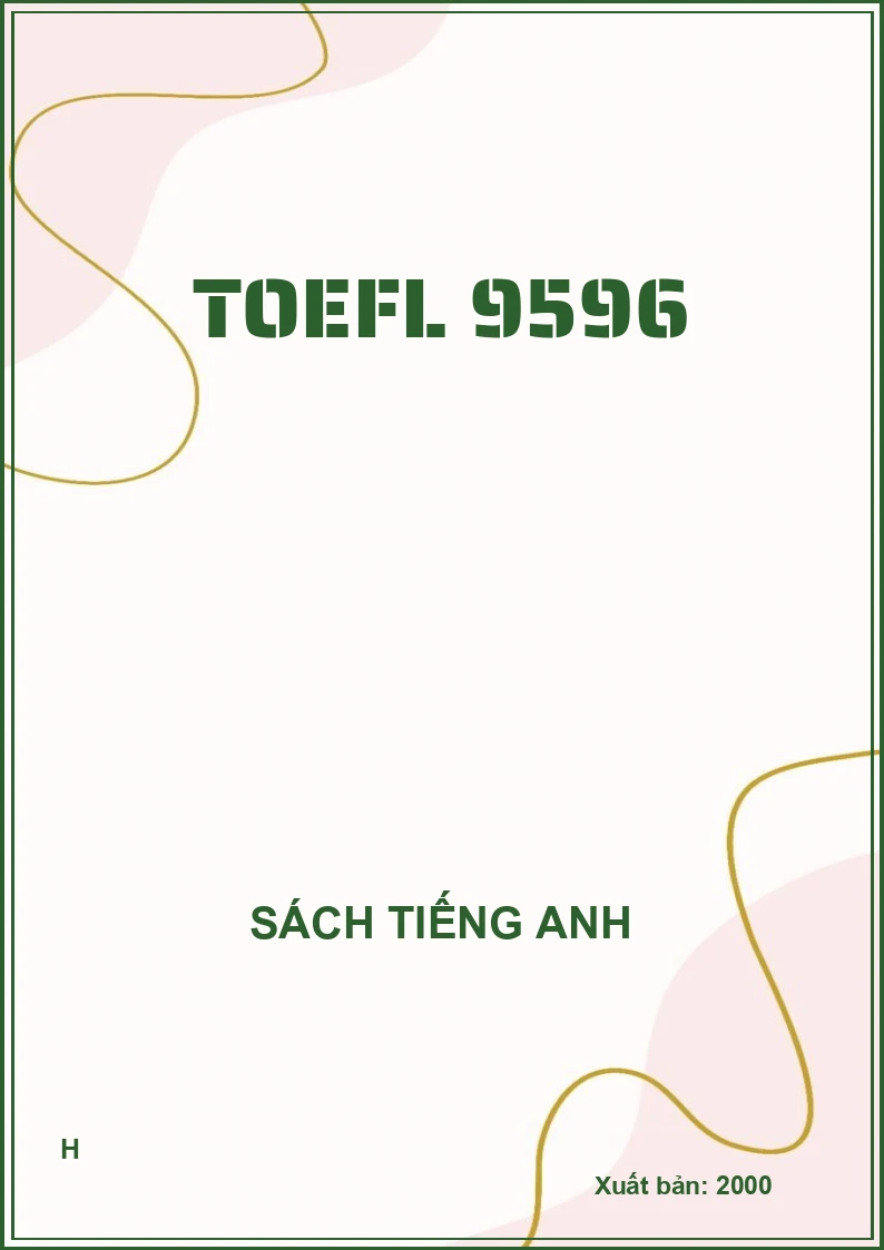 TOEFL 9596