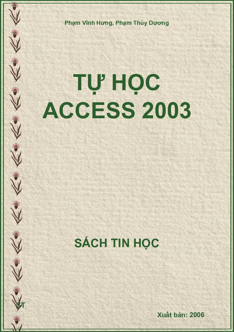 Tự học Access 2003
