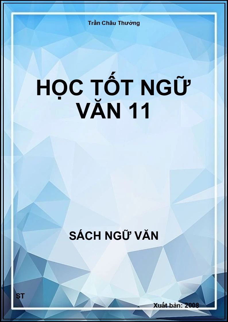 Học tốt Ngữ văn 11