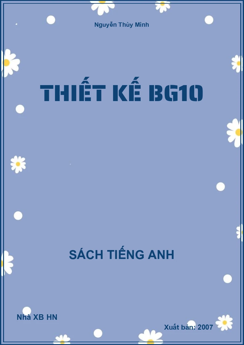 Thiết kế BG10