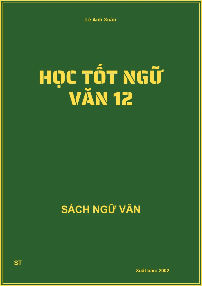 Học tốt Ngữ văn 12